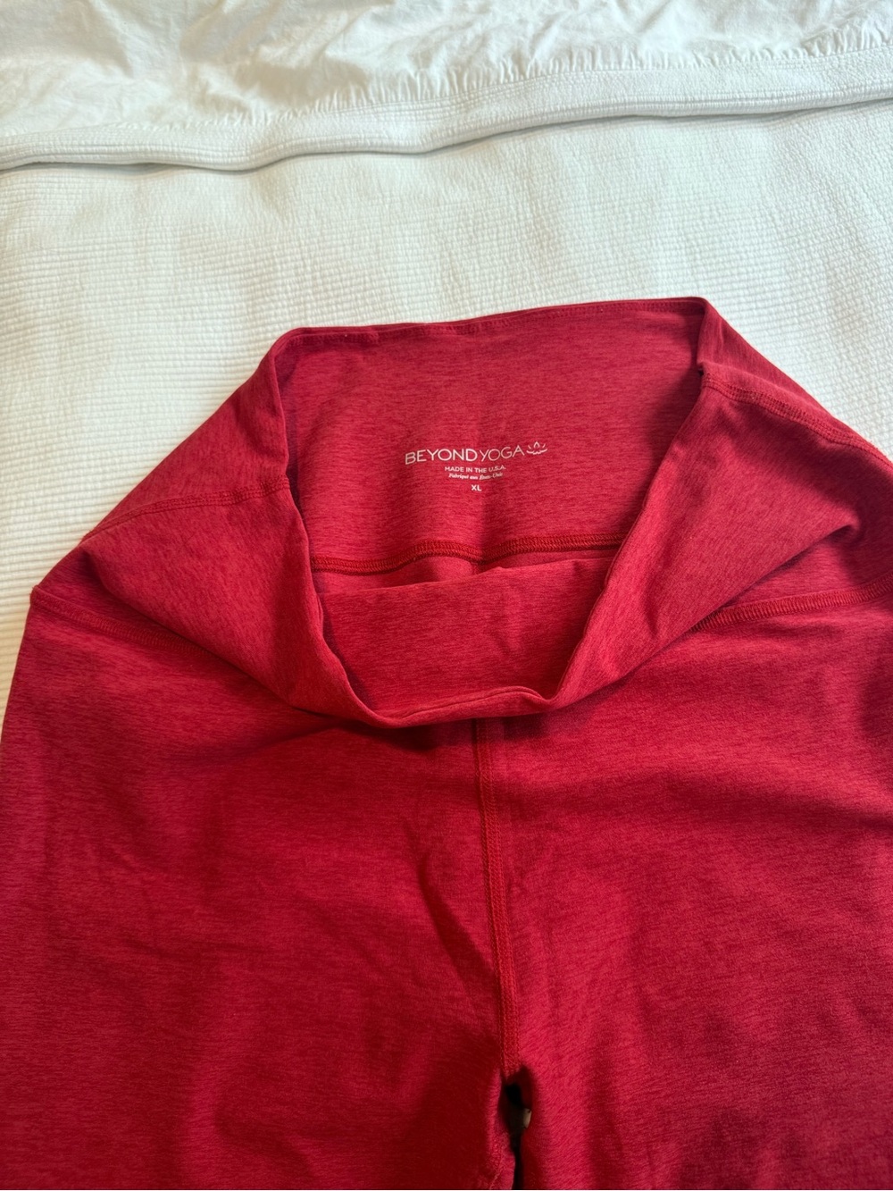 Beyond Yoga Red Pants